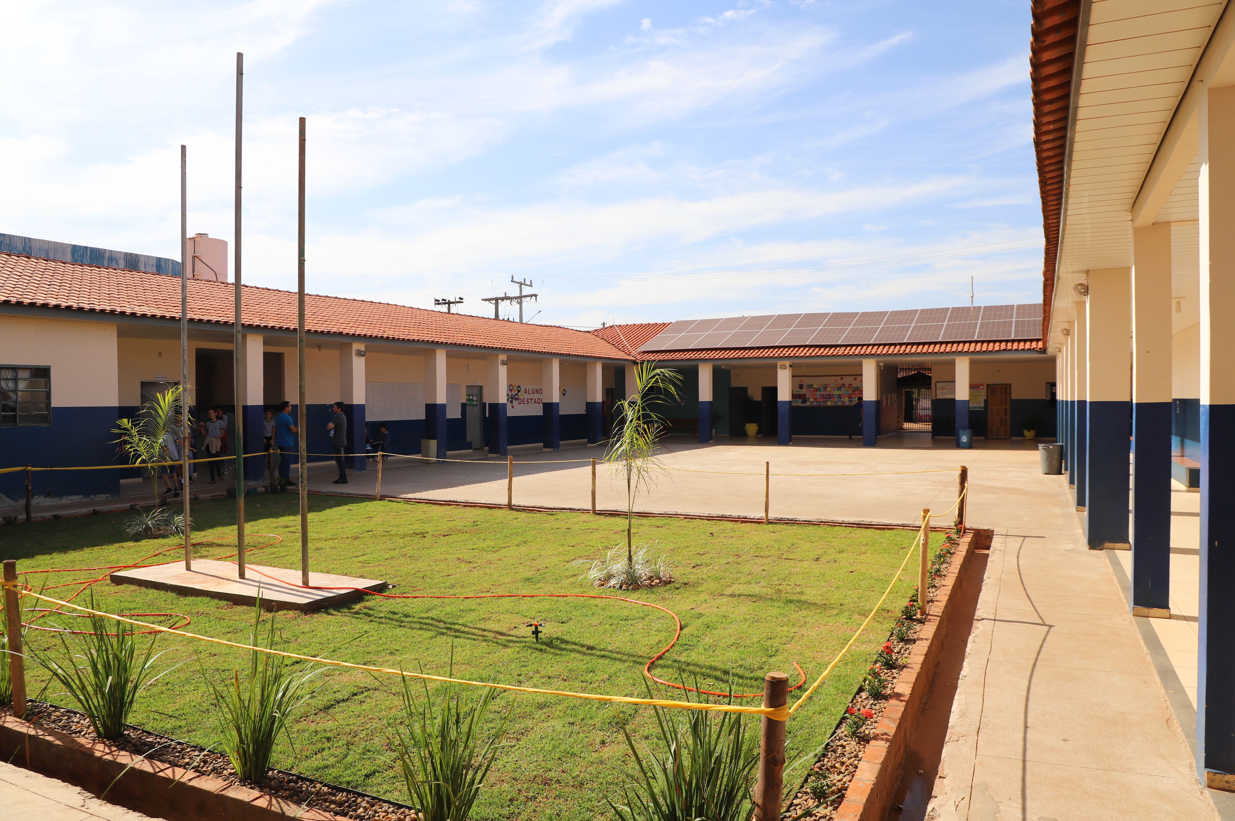 Escola Municipal Luís Cláudio Josué em Casa Verde - Foto: PMNA/Divulgação